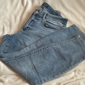 Women’s Judy. Blue Light Wash Blue Jeans - Boyfriend Fit